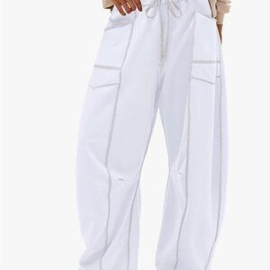 White Women's Cargo Pants